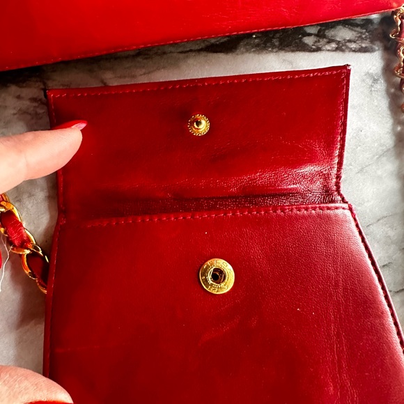 Rare CHANEL CC trapézoid flap bag with wallets - Picture 8 of 14